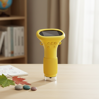 Optical microscope in educational setting